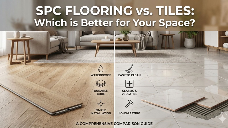  SPC Flooring vs Tiles: Which Is Better for Your Space?